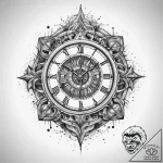 Tattoo sketch hieroglyphic symbol for “presen… – tattoo sketch (№1760511143_0, 15.10.2025 06:52) — tattoovalue.net