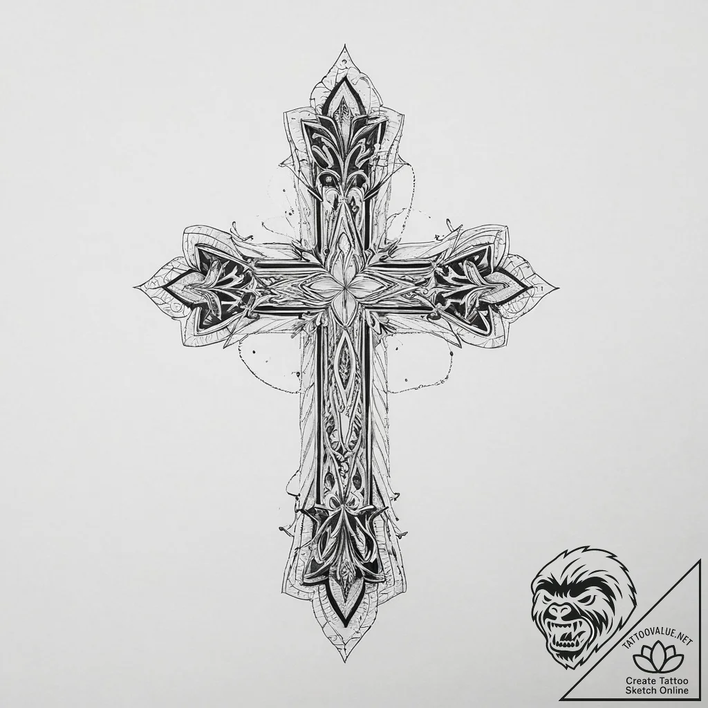 Tattoo sketch metal, artistic tattoo sketch,... - tattoo sketch (№1760512022_0, 15.10.2025 07:07) — tattoovalue.net