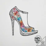 Tattoo sketch high heel tattoo, tattoo flash… – tattoo sketch (№1760512456_0, 15.10.2025 07:14) — tattoovalue.net