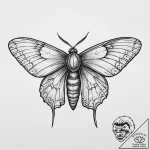 Tattoo sketch pantry moth, artistic tattoo sk… – tattoo sketch (№1760514198_0, 15.10.2025 07:43) — tattoovalue.net