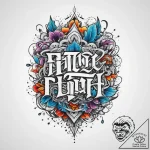 Tattoo sketch graffiti artist lettering, ink… – tattoo sketch (№1760520844_0, 15.10.2025 09:34) — tattoovalue.net