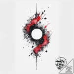 Tattoo sketch romantic starry sky with a quot… – tattoo sketch (№1760522360_0, 15.10.2025 09:59) — tattoovalue.net