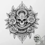 Tattoo sketch king cobra, tattoo flash sheet… – tattoo sketch (№1760527575_0, 15.10.2025 11:26) — tattoovalue.net