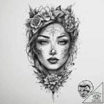 Tattoo sketch “pain is temporary”, tattoo fla… – tattoo sketch (№1760528880_0, 15.10.2025 11:48) — tattoovalue.net
