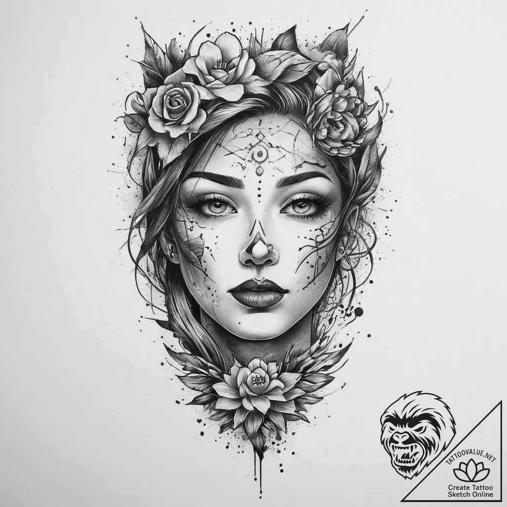 Tattoo sketch "pain is temporary", tattoo fla... - tattoo sketch (№1760528880_0, 15.10.2025 11:48) — tattoovalue.net