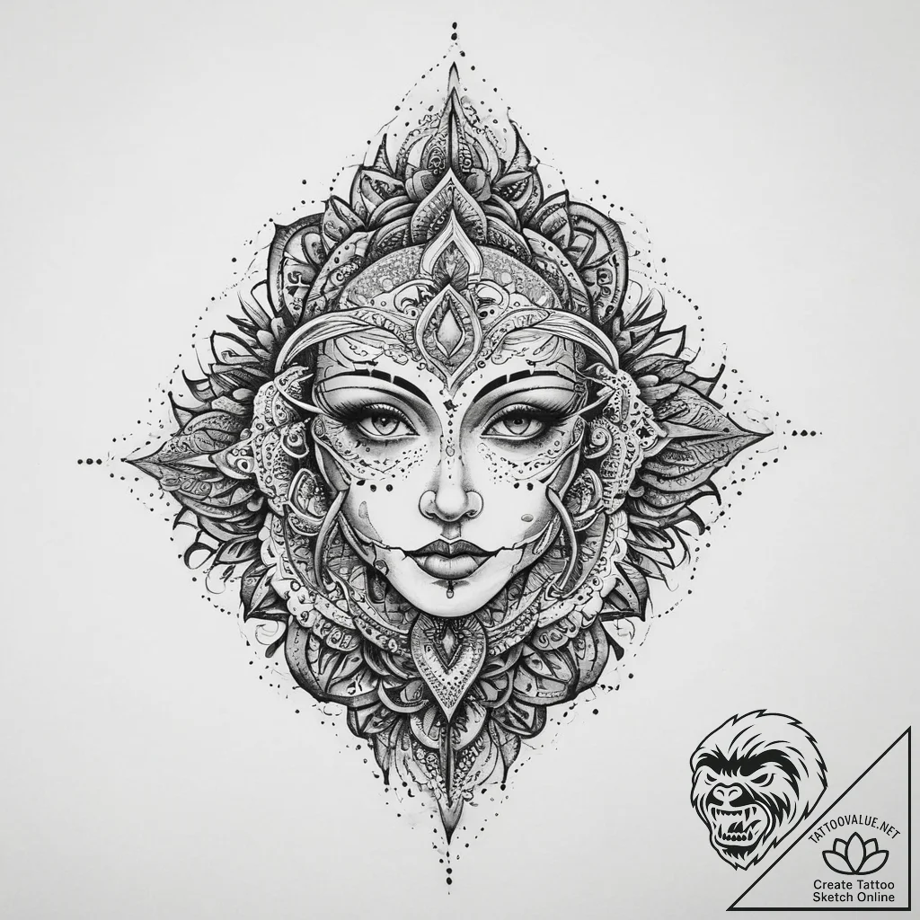 Tattoo sketch soul, tattoo drawing outline, o... - tattoo sketch (№1760532148_0, 15.10.2025 12:42) — tattoovalue.net