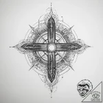 Tattoo sketch cosmic soil, ink illustration f… – tattoo sketch (№1760534548_0, 15.10.2025 13:22) — tattoovalue.net