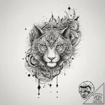 Tattoo sketch copy, ink illustration for tatt… – tattoo sketch (№1760534765_0, 15.10.2025 13:26) — tattoovalue.net