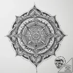 Tattoo sketch soldier with a knot, concept ar… – tattoo sketch (№1760535414_0, 15.10.2025 13:36) — tattoovalue.net