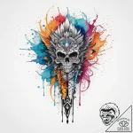 Tattoo sketch elegant comb tattoo, tattoo ske… – tattoo sketch (№1760539316_0, 15.10.2025 14:41) — tattoovalue.net