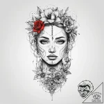 Tattoo sketch узор в виде человеческого тела,… – tattoo sketch (№1760539749_0, 15.10.2025 14:49) — tattoovalue.net