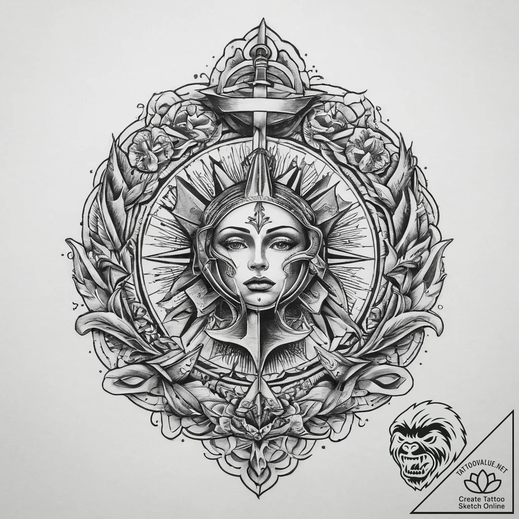 Tattoo sketch sharp, tattoo drawing outline,... - tattoo sketch (№1760542138_0, 15.10.2025 15:28) — tattoovalue.net