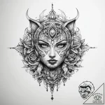 Tattoo sketch road – tattoo sketch (№1760542787_0, 15.10.2025 15:39) — tattoovalue.net