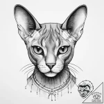 Tattoo sketch sphinx cat, artistic tattoo ske… – tattoo sketch (№1760543001_0, 15.10.2025 15:43) — tattoovalue.net