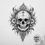 Tattoo sketch bone, tattoo flash sheet design… – tattoo sketch (№1760546927_0, 15.10.2025 16:48) — tattoovalue.net