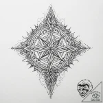 Tattoo sketch weave, concept art for tattoo,… – tattoo sketch (№1760548007_0, 15.10.2025 17:06) — tattoovalue.net