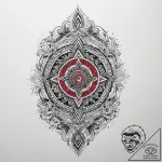 Tattoo sketch tribal узор, tattoo sketch desi… – tattoo sketch (№1760551705_0, 15.10.2025 18:08) — tattoovalue.net