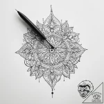 Tattoo sketch crochet hook and yarn – tattoo sketch (№1760551922_0, 15.10.2025 18:12) — tattoovalue.net