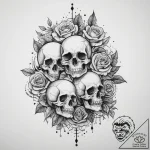 Tattoo sketch hands with a sign, tattoo sketc… – tattoo sketch (№1760552354_0, 15.10.2025 18:19) — tattoovalue.net