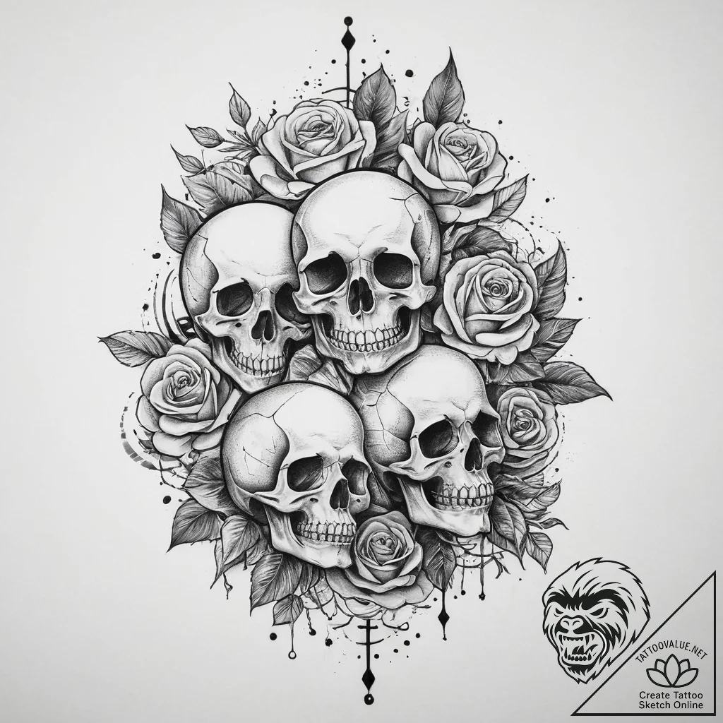 Tattoo sketch hands with a sign, tattoo sketc... - tattoo sketch (№1760552354_0, 15.10.2025 18:19) — tattoovalue.net