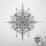 Tattoo sketch geometric abstract, tattoo sket… – tattoo sketch (№1760553445_0, 15.10.2025 18:37) — tattoovalue.net