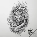 Tattoo sketch узор в виде вулкана, tattoo dra… – tattoo sketch (№1760554315_0, 15.10.2025 18:51) — tattoovalue.net