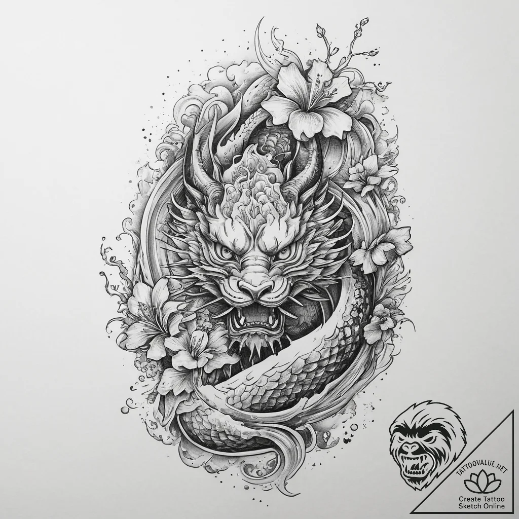 Tattoo sketch узор в виде вулкана, tattoo dra... - tattoo sketch (№1760554315_0, 15.10.2025 18:51) — tattoovalue.net