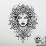 Tattoo sketch breath, tattoo flash sheet desi… – tattoo sketch (№1760554533_0, 15.10.2025 18:55) — tattoovalue.net