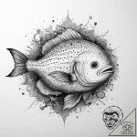 Tattoo sketch sunfish, tattoo drawing outline… – tattoo sketch (№1760554967_0, 15.10.2025 19:02) — tattoovalue.net