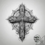 Tattoo sketch holy narrative, tattoo drawing… – tattoo sketch (№1760557154_0, 15.10.2025 19:39) — tattoovalue.net
