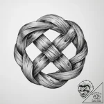 Tattoo sketch knot – tattoo sketch (№1760564116_0, 15.10.2025 21:35) — tattoovalue.net