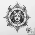 Tattoo sketch celestial tattoo, tattoo sketch… – tattoo sketch (№1760564772_0, 15.10.2025 21:46) — tattoovalue.net