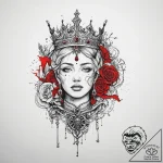 Tattoo sketch throne, tattoo line art, black… – tattoo sketch (№1760564988_0, 15.10.2025 21:49) — tattoovalue.net