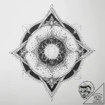 Tattoo sketch cosmic universe, tattoo flash s… – tattoo sketch (№1760565204_0, 15.10.2025 21:53) — tattoovalue.net