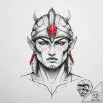 Tattoo sketch human warrior, tattoo drawing o… – tattoo sketch (№1760569318_0, 15.10.2025 23:01) — tattoovalue.net