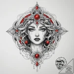 Tattoo sketch cosmic soul, tattoo drawing out… – tattoo sketch (№1760569966_0, 15.10.2025 23:12) — tattoovalue.net
