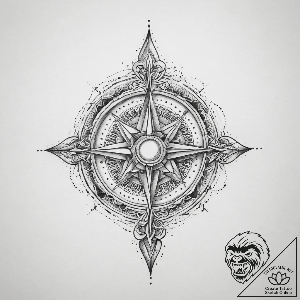 Tattoo sketch celestial alignment, tattoo ske... - tattoo sketch (№1760570182_0, 15.10.2025 23:16) — tattoovalue.net