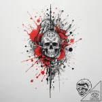 Tattoo sketch bronze, artistic tattoo sketch,… – tattoo sketch (№1760576466_0, 16.10.2025 01:01) — tattoovalue.net