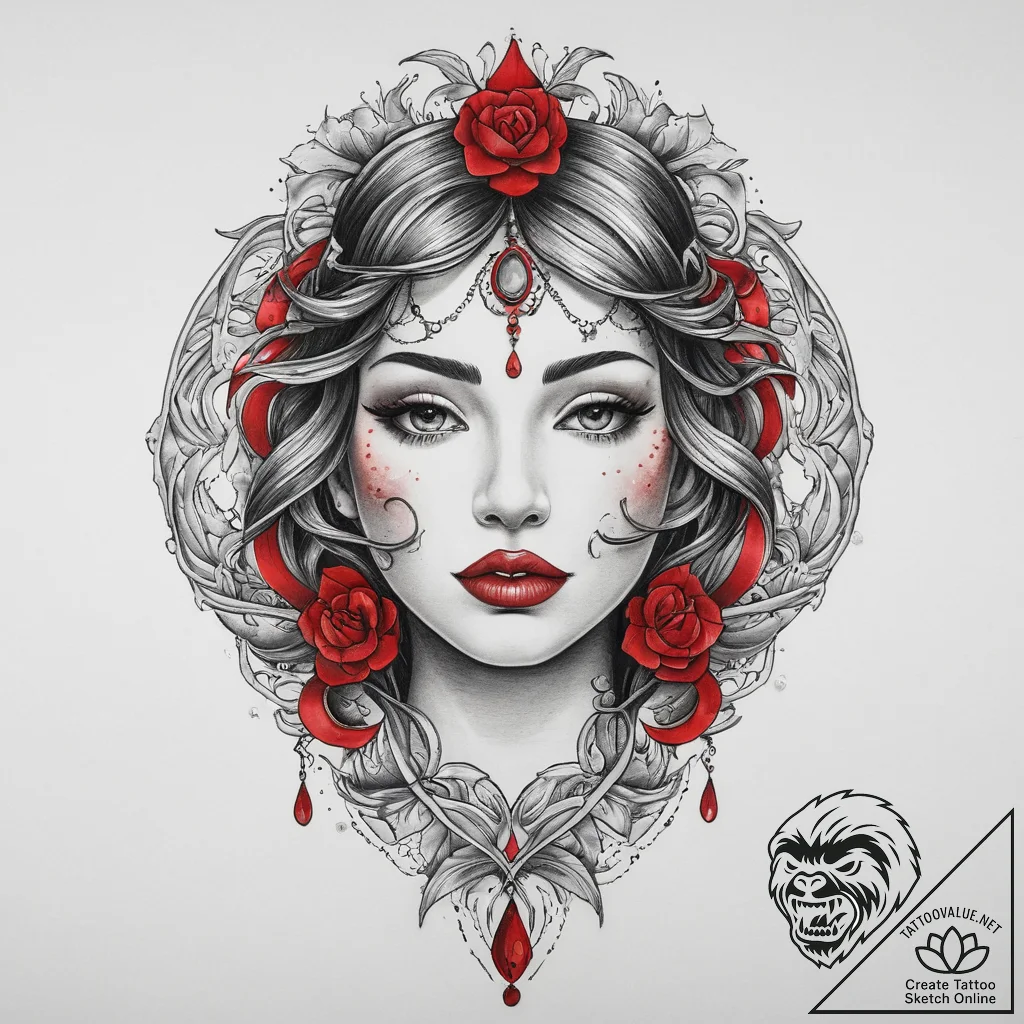 Tattoo sketch copy, tattoo sketch design, neo... - tattoo sketch (№1760579056_0, 16.10.2025 01:44) — tattoovalue.net