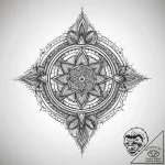 Tattoo sketch desert, ink illustration for ta… – tattoo sketch (№1760579272_0, 16.10.2025 01:47) — tattoovalue.net