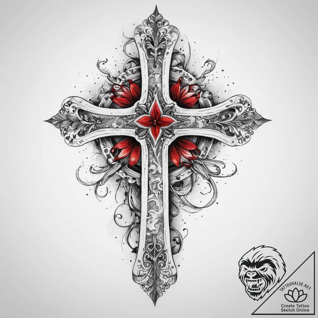 Tattoo sketch ribbon tattoo, artistic tattoo... - tattoo sketch (№1760579487_0, 16.10.2025 01:51) — tattoovalue.net