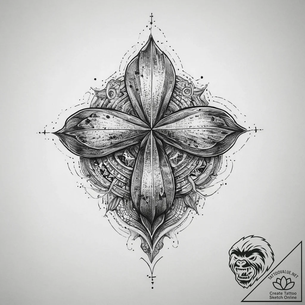 Tattoo sketch clam, artistic tattoo sketch, l... - tattoo sketch (№1760581441_0, 16.10.2025 02:24) — tattoovalue.net