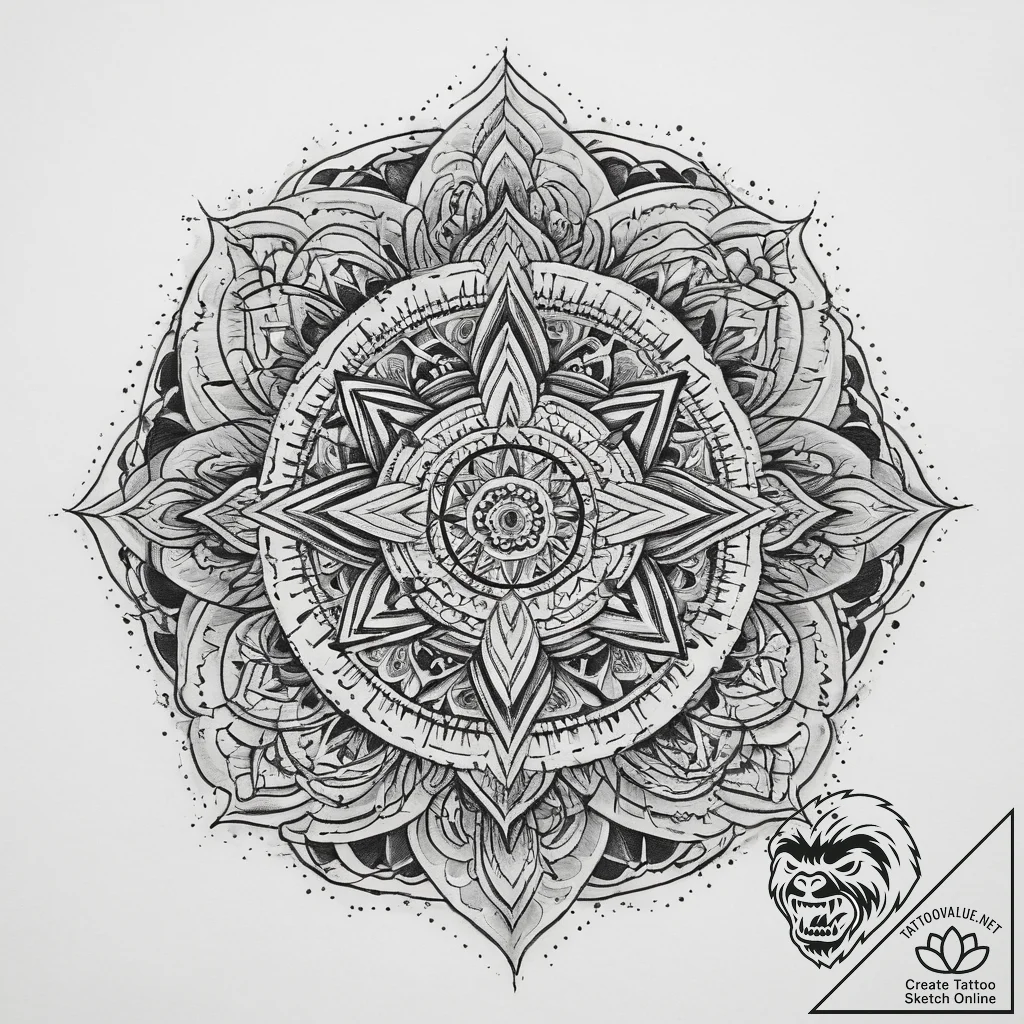 Tattoo sketch holy life, tattoo flash sheet d... - tattoo sketch (№1760581872_0, 16.10.2025 02:31) — tattoovalue.net