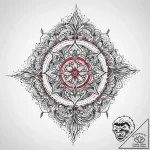Tattoo sketch map, tattoo line art, on a clea… – tattoo sketch (№1760583598_0, 16.10.2025 02:59) — tattoovalue.net