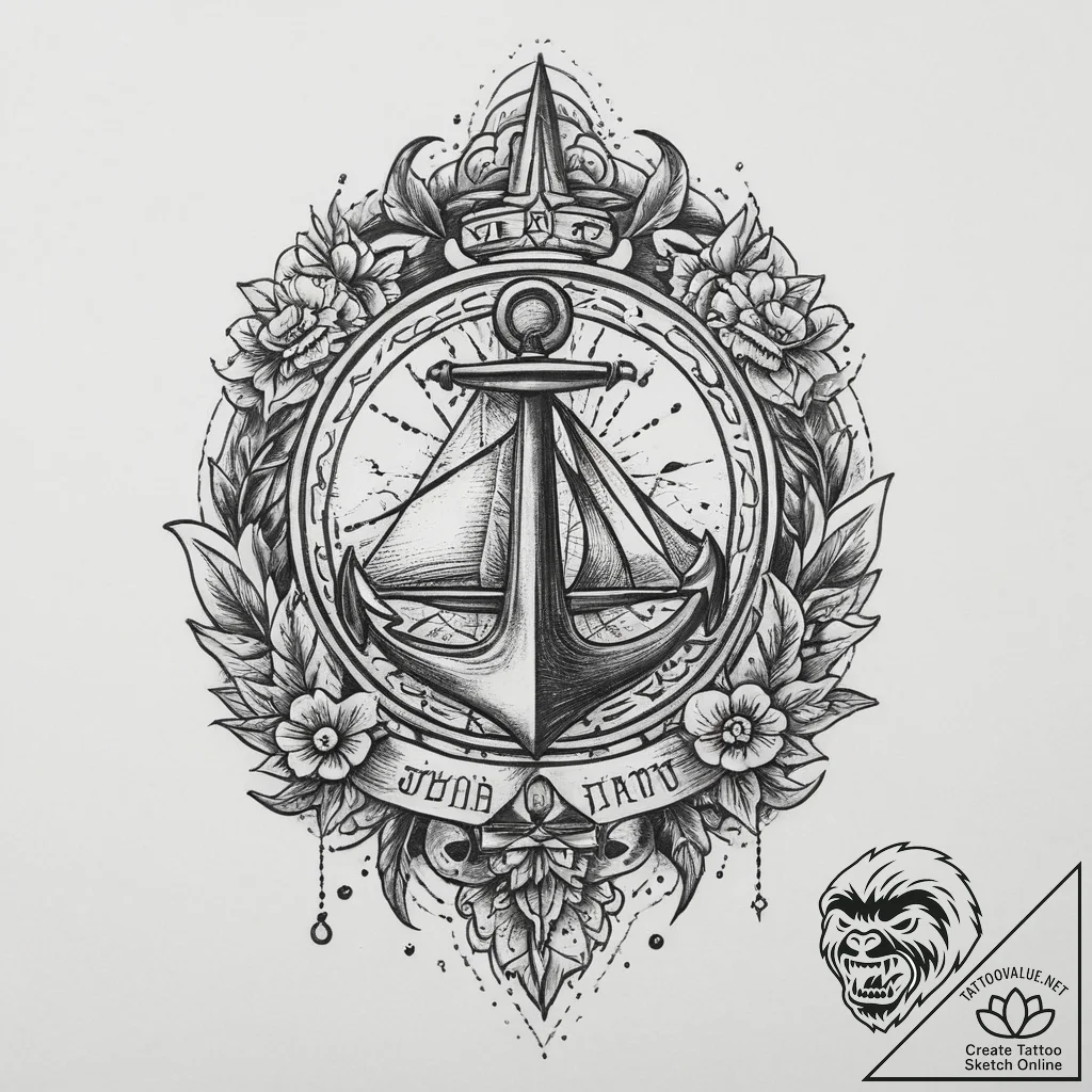 Tattoo sketch amber, tattoo flash sheet desig... - tattoo sketch (№1760585768_0, 16.10.2025 03:36) — tattoovalue.net