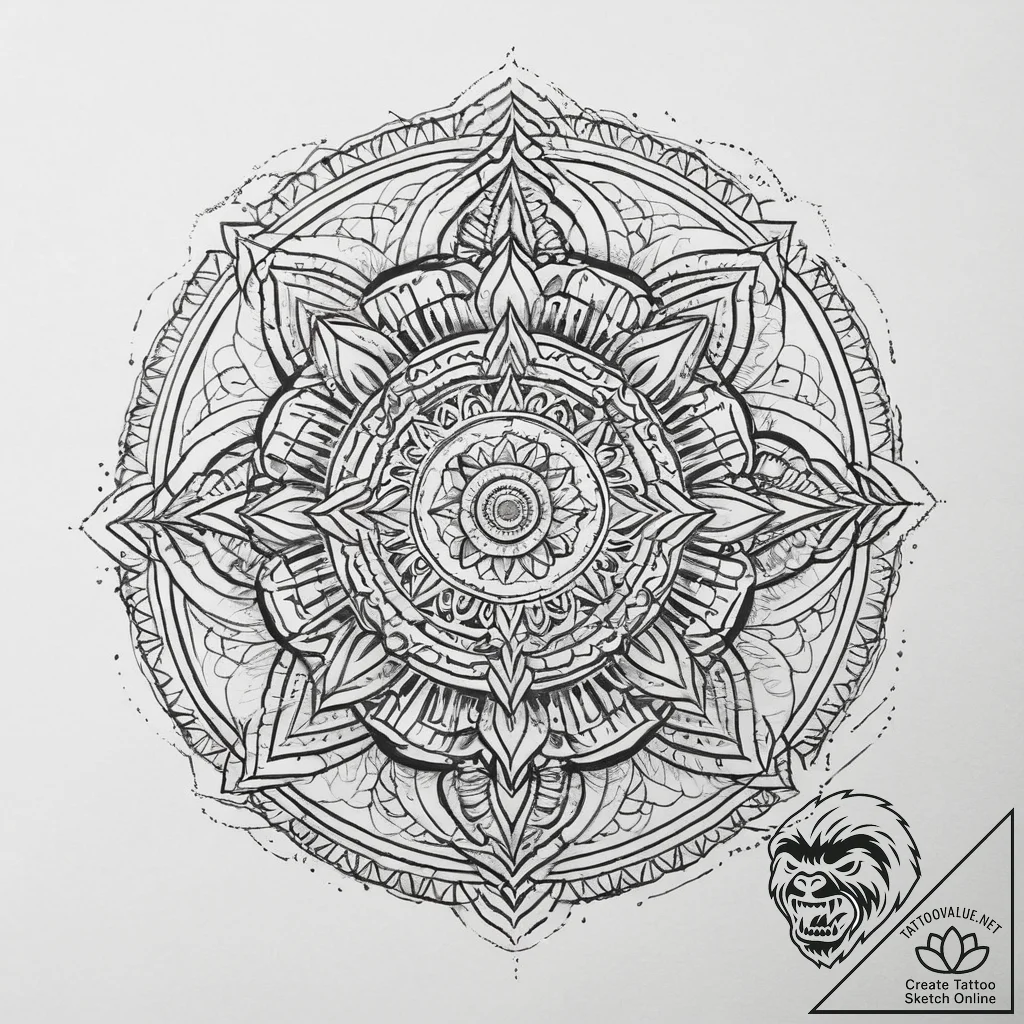 Tattoo sketch hands with a thread, ink illust... - tattoo sketch (№1760589889_0, 16.10.2025 04:44) — tattoovalue.net