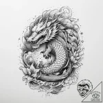 Tattoo sketch aura, tattoo flash sheet design… – tattoo sketch (№1760590971_0, 16.10.2025 05:02) — tattoovalue.net