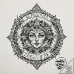 Tattoo sketch imperfect, concept art for tatt… – tattoo sketch (№1760591617_0, 16.10.2025 05:13) — tattoovalue.net
