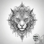 Tattoo sketch a symbolic idea – tattoo sketch (№1760593574_0, 16.10.2025 05:46) — tattoovalue.net