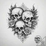 Tattoo sketch узор в виде ветра, concept art… – tattoo sketch (№1760610179_0, 16.10.2025 10:22) — tattoovalue.net